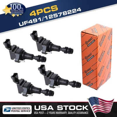 For Chevrolet Orlando 2012-2014 UF491 12578224 4Pcs Ignition coils New MGT - Image 1 of 4