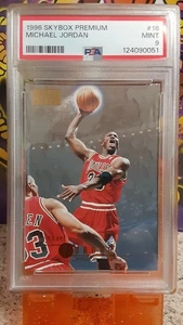 1996 SKYBOX PREMIUM #16 MICHAEL JORDAN PSA 9 - Picture 1 of 2