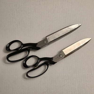 Vintage Compton U Set Scissors Dressmakers Fabric Shears 20RU 11 And 12 Inch - Image 1 of 4