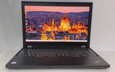 Lenovo ThinkPad P51 15.6" 4K E3-1505M 2.8GHz 32Gb Ram Quadro M2200 256GB NVMe W - Image 1 of 4