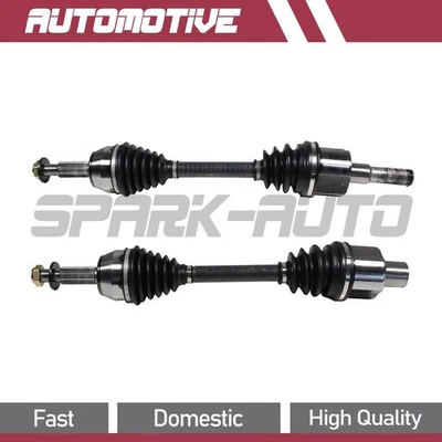 Front CV Joint Axle Shaft Pair Set 2 For Ford Explorer Sport Trac 2010 2009 2008 - Image 1 of 4