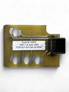 92-97 Ford F250 F350 7.3 Diesel Wait To Start Warning Display F2Tb-10B987-AA - Picture 1 of 4