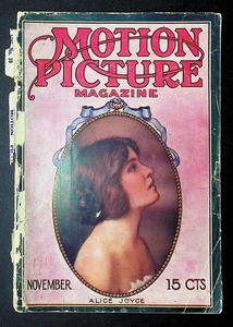 THE MOTION PICTURE STORY MAGAZINE nov. 1914 Wallace Reid Anita Stewart W.Beery - Foto 1 di 24