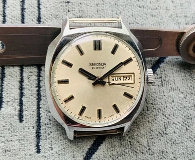 Reloj Coleccionable SEKONDA 29 Joyas Petrodvorets/RAKETA Automático Hecho en URSS Foto 1 de 4