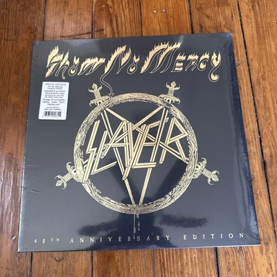SLAYER - SHOW NO MERCY ORG LIM. LP 40TH ANNIVERSARY LP BOXSET    METALLICA,DEATH - Image 1 of 4
