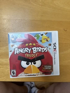 Angry Birds Trilogy Nintendo 3DS Spiel nur Hülle & Einlagen ohne Spiel - Bild 1 von 3