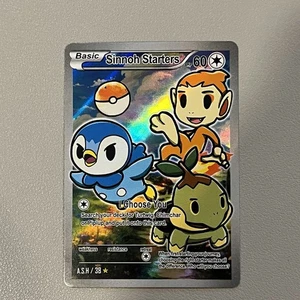 After Skool Hobby Generation One Sinnoh Starters 38 Holo Pokemon Fan Art - Picture 1 of 2