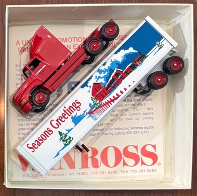 Carolina Freight Seasons Greetings Christmas Truck 1994 Winross Truck F120/T - Image 1 of 4