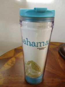 NEW 2009 STARBUCKS BAHAMAS 12 OUNCE TRAVEL TUMBLER FREE SHIPPING - Picture 1 of 8