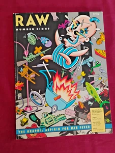 RAW Magazine / Number 8 / 1986 / "THE GRAPHIC ASPIRIN FOR WAR FEVER" - Picture 1 of 9