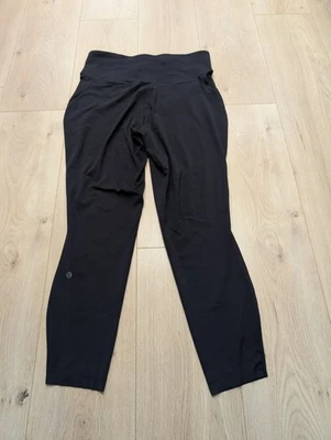 Lululemon Size 12 Base Pace High-Rise 25” Tight Black RARE IMMACULATE - W5DKHS - Image 1 of 4