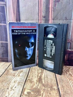 Terminator 3 Rise of the Machines VHS Arnold Schwarzenegger  - Image 1 of 4