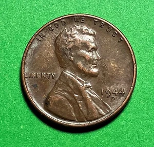 1944-D/D Lincoln Wheat Cent; RPM Variety; RPM-017 / 1944D-1MM-017!!! (WC-053) - Picture 1 of 3