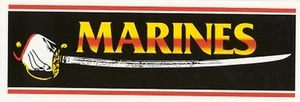 Marine Autoaufkleber mit Schwert - Bild 1 von 1