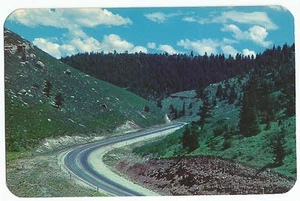Telephone Canon over Sherman Hill Cheyenne Laramie Postcard - Picture 1 of 2
