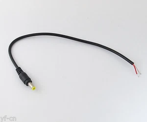 100 piezas 30 cm/1 ft 5,5x2,1 mm 5521 2,1 mm CCTV CC cable recto - Imagen 1 de 5