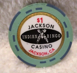 Jackson Casino~Jackson, CA~Bingo indiano~1,00 gettoni - Foto 1 di 6