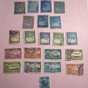 Venezuela Luftpost 10 Gruppen gebraucht (Lot 15 Akte 161) - Bild 1 von 5