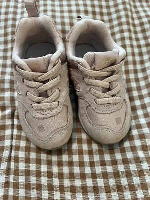 New Balance Baby Girl's 574 Bungee Lace (Infant/Toddler) Pink Size 4 - Image 1 of 4