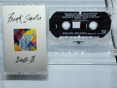 Frank Sinatra Duets II 2 Cassette Capitol Records Mint - Image 1 of 2