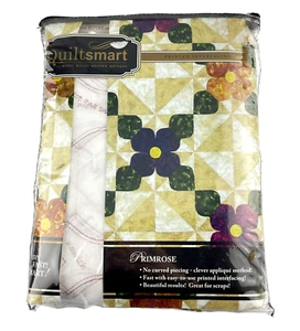 Quiltsmart PRIMROSE Printed Interfacing Fast Easy Quilt Applique Mary Devendorf - Picture 1 of 9