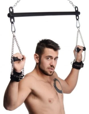 Barra de suspensión Master Series Levitate BDSM Bondage juego sexual sostiene hasta 350 lb Foto 1 de 4