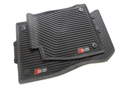 Tapis De Sol En Caoutchouc Audi S5 Sportback Avant + Arrière - Photo 1/4