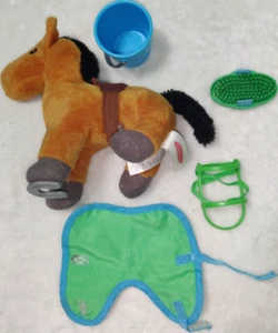 Melissa and Doug Caballo Marrón Peluche No Juego Completo Reemplazos - Imagen 1 de 2