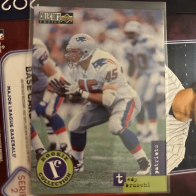 1996 Upper Deck Collector's Choice Update - #U43 Tedy Bruschi (RC) - Image 1 of 2