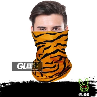 Máscara facial bandana piel de tigre calcetín motocicleta ciclismo pesca esquí máscara facial Foto 1 de 3