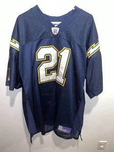 Reebok San Diego Chargers Jersey Ladainian Tomlinson #21 Stitched On Field 56 - Picture 1 of 4