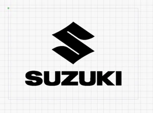 Suzuki Logo Schablone Art, Airbrush Handwerk Mylar Blatt, Garage, Auto, Motorrad, Schuppen - Bild 1 von 1