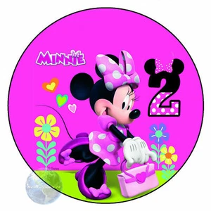 Colocador de tartas cumpleaños fiesta imagen de tartas fondant - oblea Minnie Mouse P26 - Imagen 1 de 1