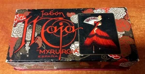 Spain Old Vintage Myrurgia Maja Decorated Empty Soap Box Flamenco Dancer - Picture 1 of 2