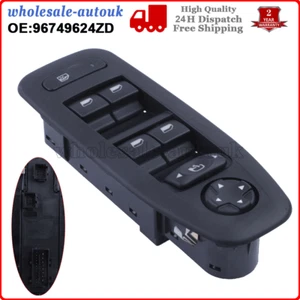 Electric Window Switch For Peugeot 208 2008 13-19 1.6HDI 5 Door 96749624ZD - Picture 1 of 8