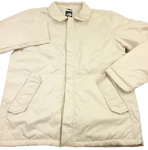 Chaqueta frontal con botones castaño rojizo The North Face en beige arenisca para hombre talla mediana - Imagen 1 de 15