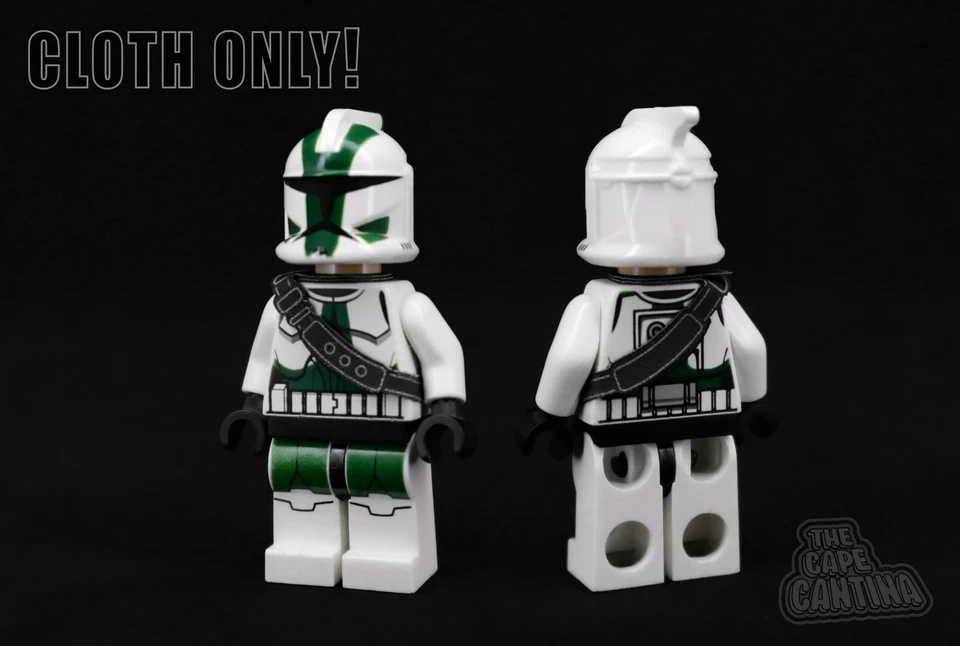 para Minifigura Star Wars Capa Personalizada Tela 41ª Fase 1 Comandante Correa Griega NUEVO Foto 1 de 1