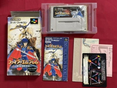 Fire Emblem Seisen no Keifu Nintendo SNES, Super Famicom SFC w/Box Manual - Image 1 of 4