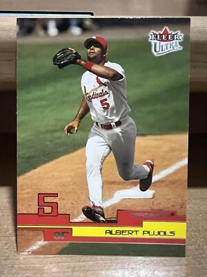 2003 Fleer Ultra Baseball MLB Albert Pujols St. Louis Cardinals Card #72 - Image 1 of 2
