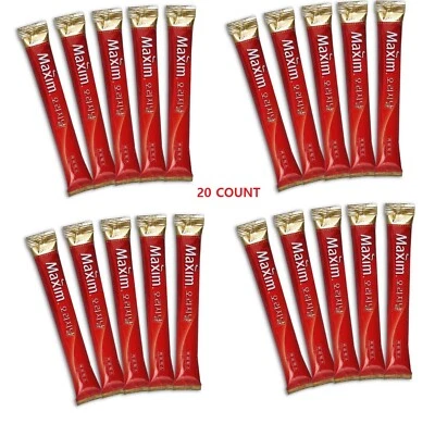 [KOR_Store] Maxim Coreano Mezcla de Café Instantáneo 20 Palitos - Corea Original Foto 1 de 2