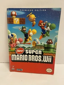 Super Mario Bros Wii Prima Official Game Guide Premiere Edition with Poster - Bild 1 von 6
