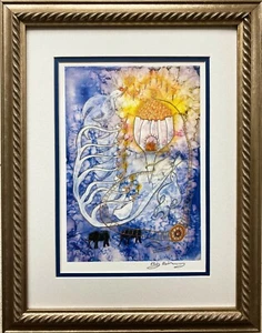 Rothenberg "Hasmonekriege" GERAHMT handsignierte Kunst Judäische Dynastie Jerusalem - Bild 1 von 4