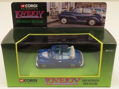 Corgi 96757 Classic Lovejoy Morris Minor Convertible Blue NIB  - Image 1 of 4