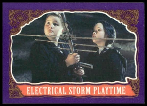 1991 Topps The Addams Family Movie #23 Electrical Storm Spielzeitkarte - Bild 1 von 2