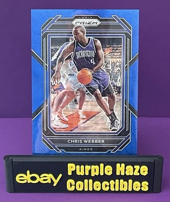 2022-23 Panini Prizm Chris Webber #288 azul/49 Sacramento Kings Foto 1 de 4