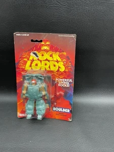 Figura de roca Tonka Rock Lords 1986 nueva en tarjeta - Imagen 1 de 11