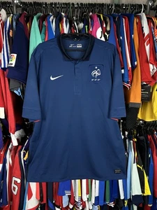 FRANCE 2011 2012 HOME FOOTBALL SHIRT SOCCER JERSEY NIKE 406302-405 sz XXL 2XL - Picture 1 of 9