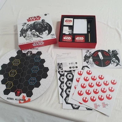 Star Wars Galactic Conquest : M&S Board Game Disney. 100% Complete. Never Played - Image 1 of 4