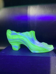 Zapato Zapatilla Kanawha Verde Blanco Escoria Vidrio Col Rosa Vaselina Uranio Brillo - Imagen 1 de 8