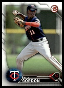 2016 Bowman Prospects Nick Gordon Minnesota Twins #BP97 - Picture 1 of 2